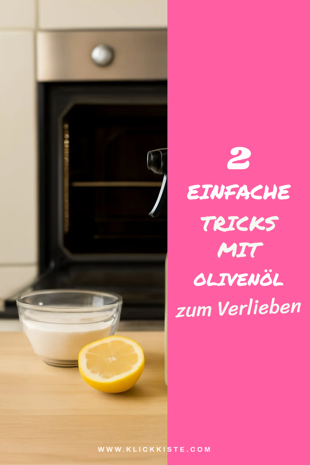 Olivenöl für glänzende Oberflächen