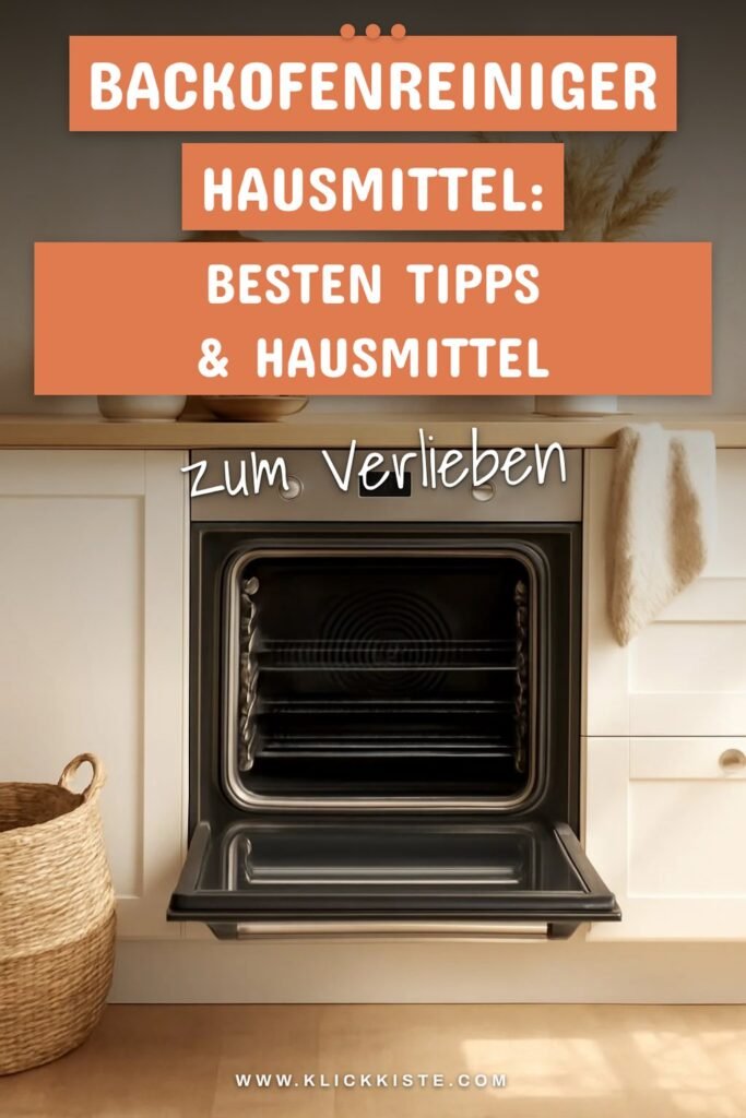 Backofenreiniger Hausmittel: Die besten Tipps & Hausmittel
