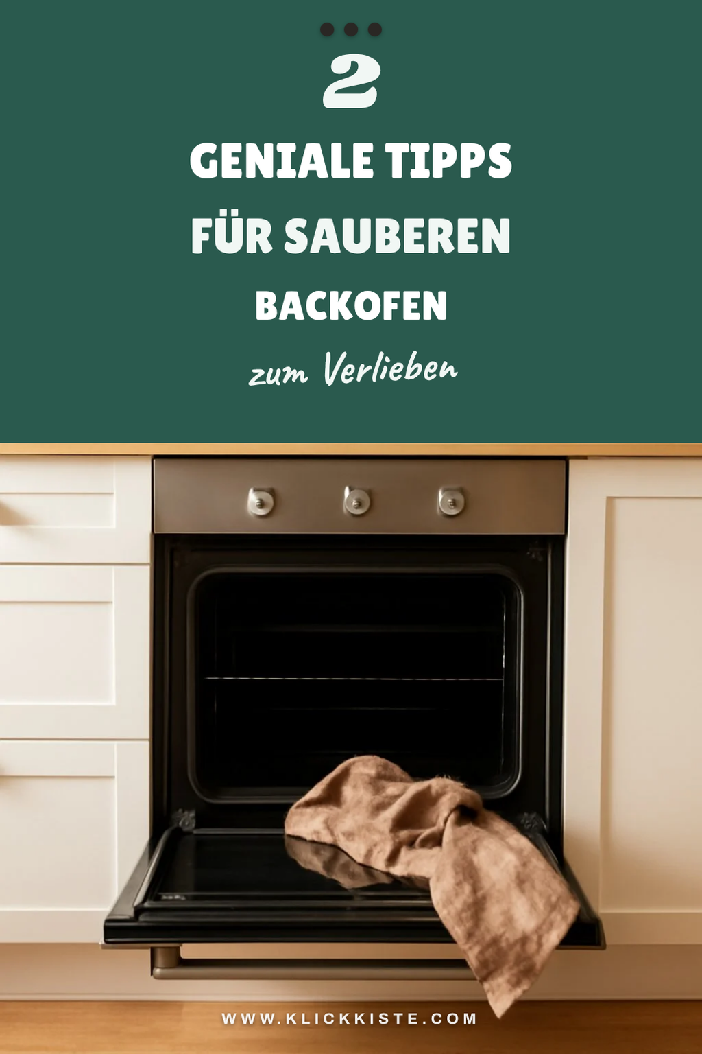 Tipps für die regelmäßige Backofenpflege
