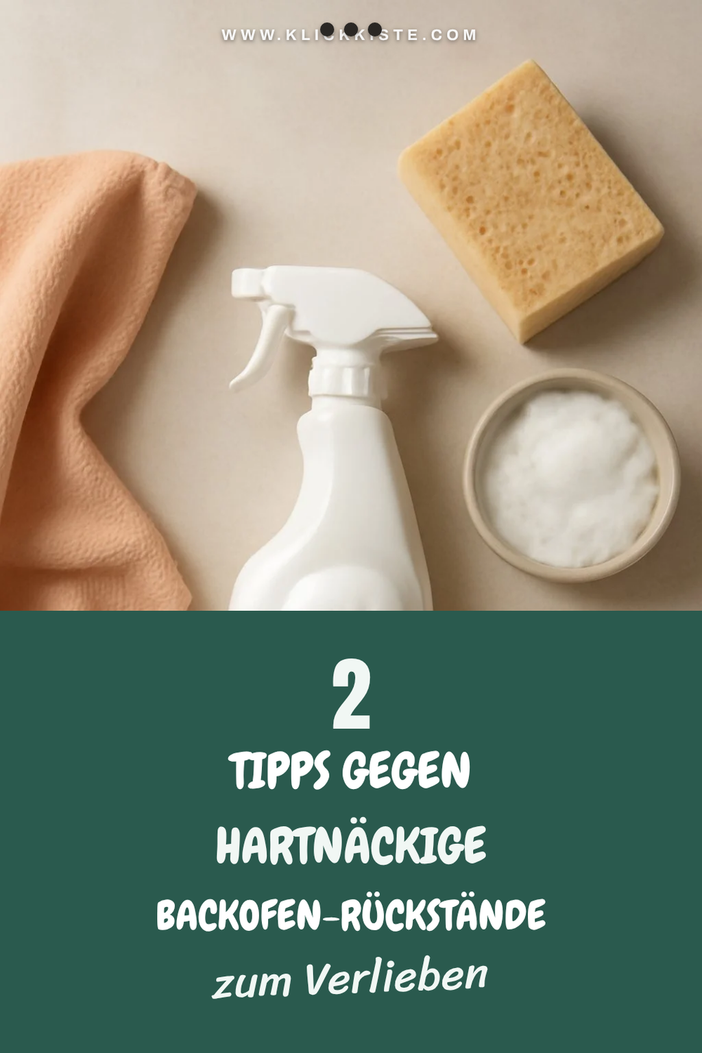 Vorsorge gegen hartnäckige Verschmutzungen