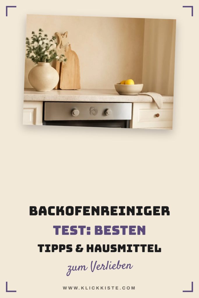 Backofenreiniger Test: Die besten Tipps & Hausmittel