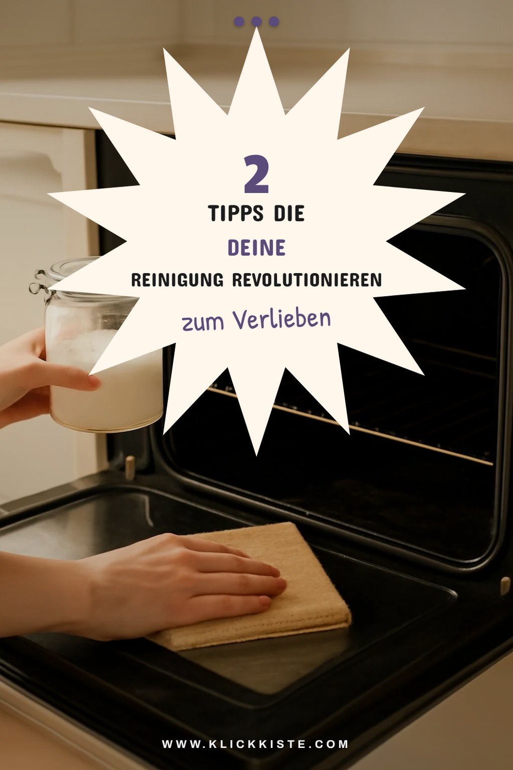 So reinigst du deinen Backofen mit Hausmitteln