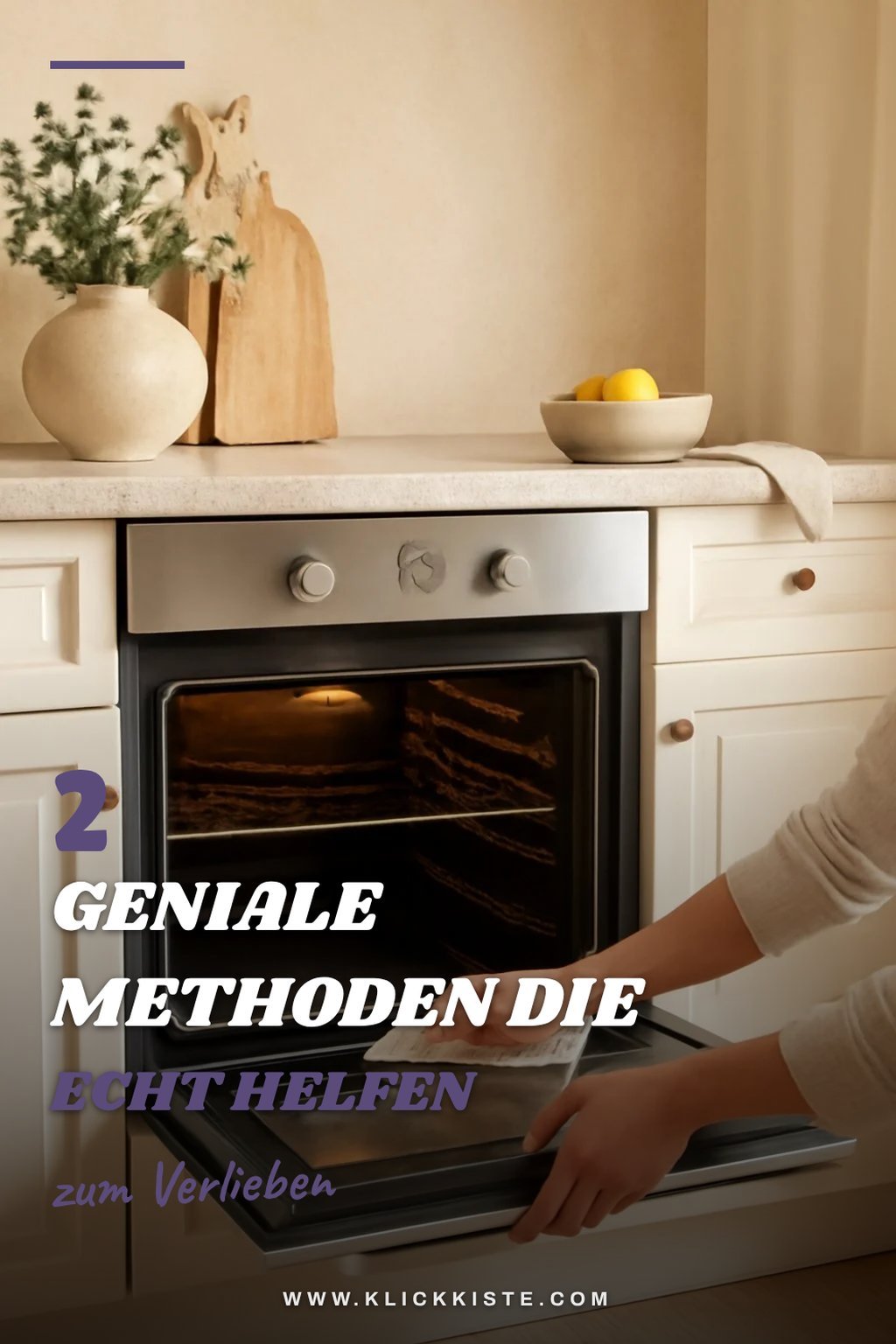 Effektive Methoden für die Backofenreinigung