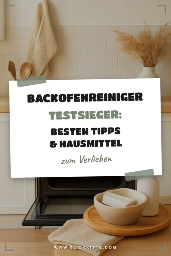 Backofenreiniger Testsieger: Die besten Tipps & Hausmittel