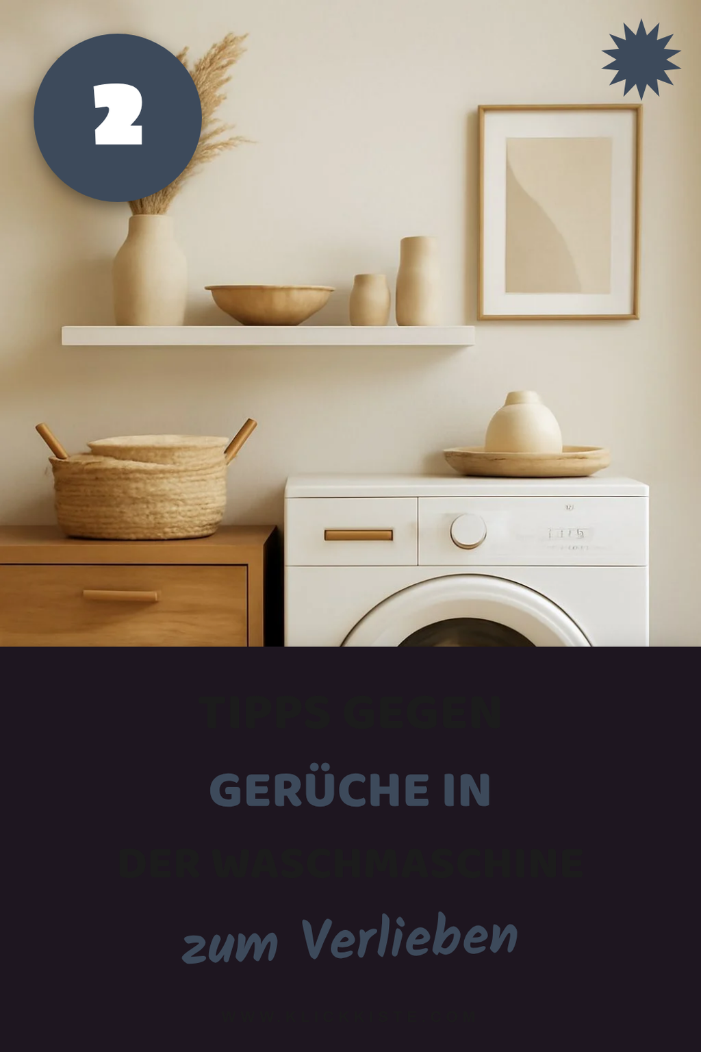 So vermeidest du Gerüche in der Waschmaschine