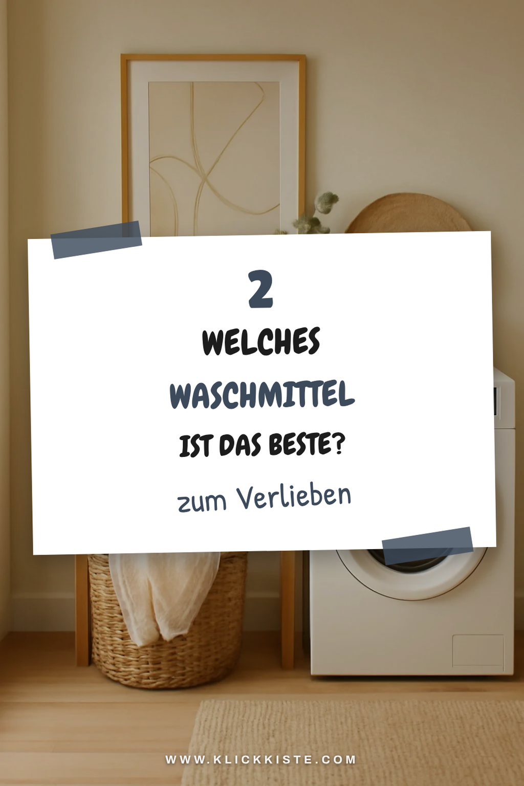 Welches Waschmittel ist das beste?
