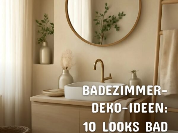 Badezimmer-Deko-Ideen: 10 Looks die das Bad zur Wohlfühl-Zone machen