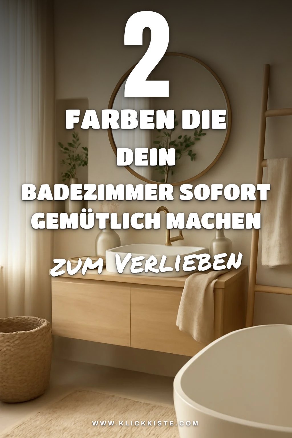 So verwandelst du dein Badezimmer mit Farben