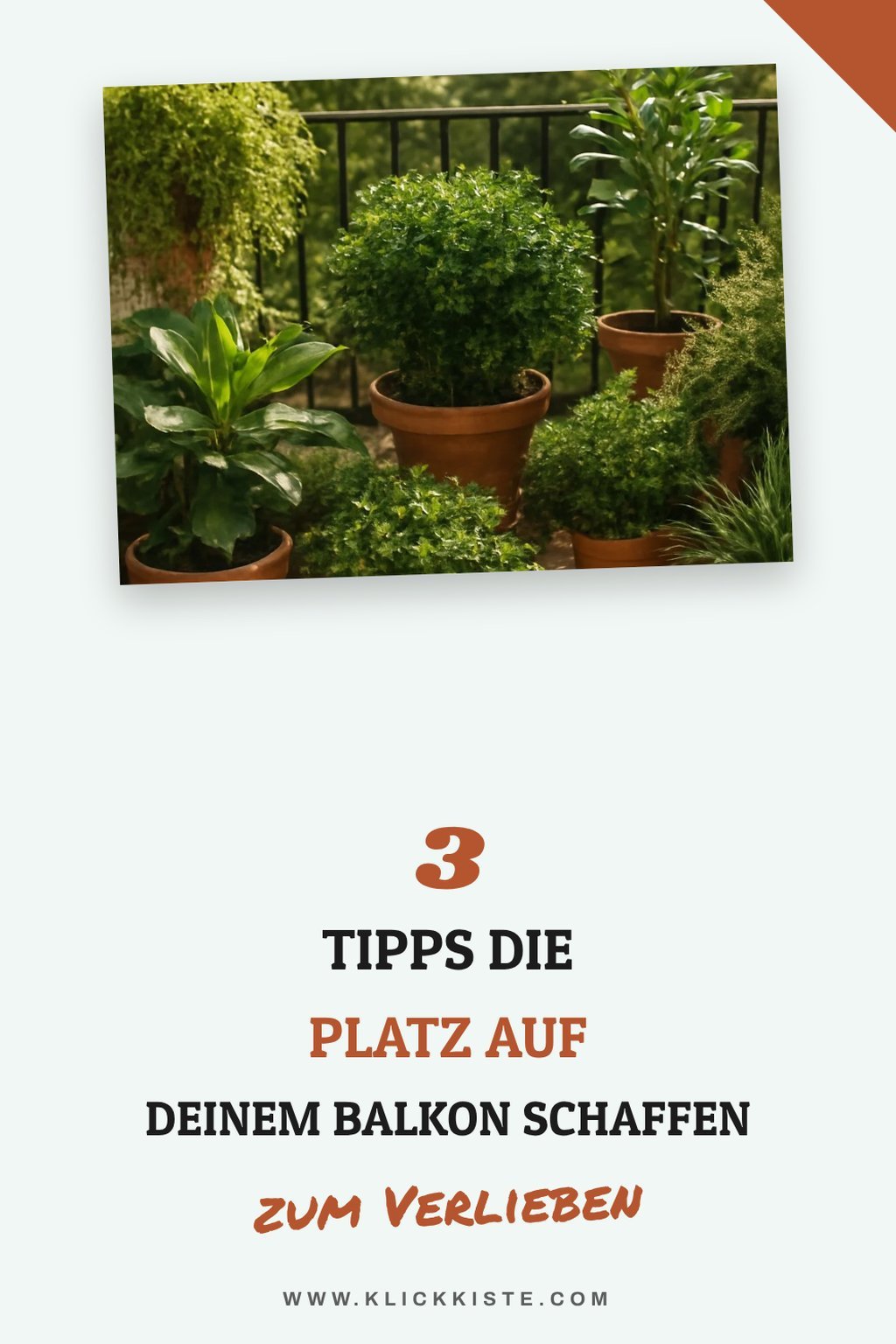 Wie du den Platz optimal nutzt