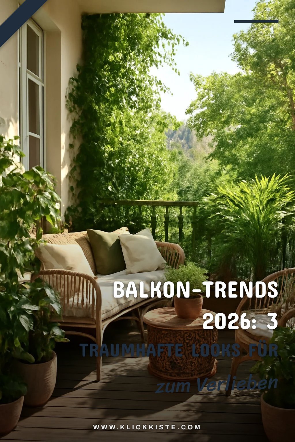 Balkon-Trends 2026: 3 traumhafte Looks für deinen Outdoor-Bereich — Stil-Variante