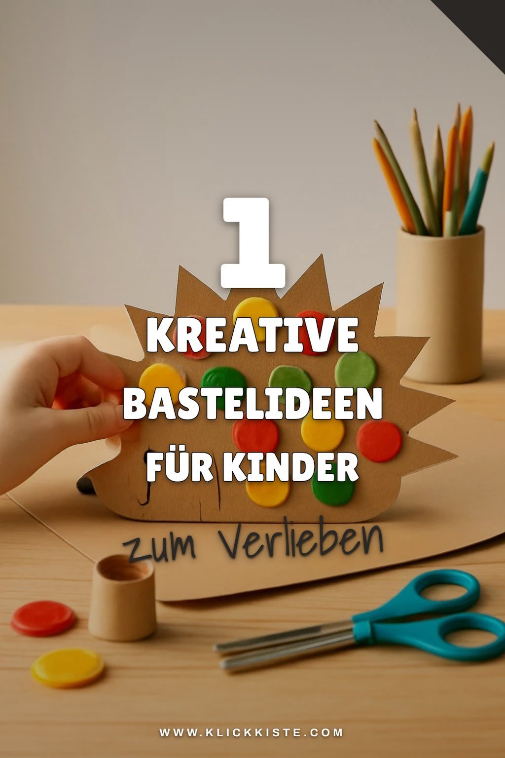 So gestaltest du mit einfachen Materialien kreative Bastelideen für Kleinkinder