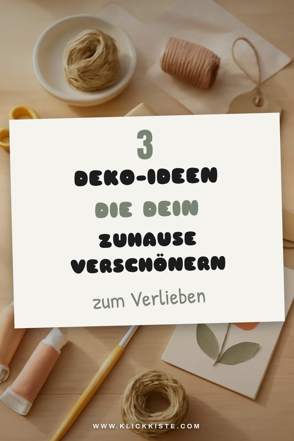 Kreative Deko-Ideen für Mamas Zuhause