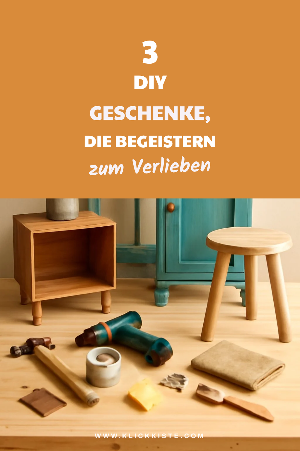 3 kreative Ideen für Geschenke aus dem Eigenbau