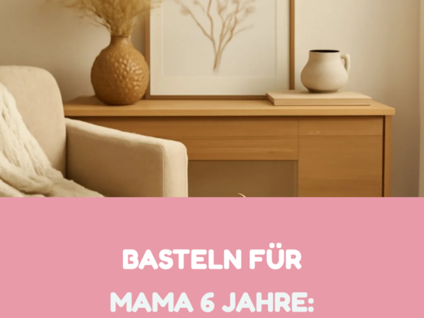 Basteln für Mama 6 Jahre: 15 originelle Ideen für 2026