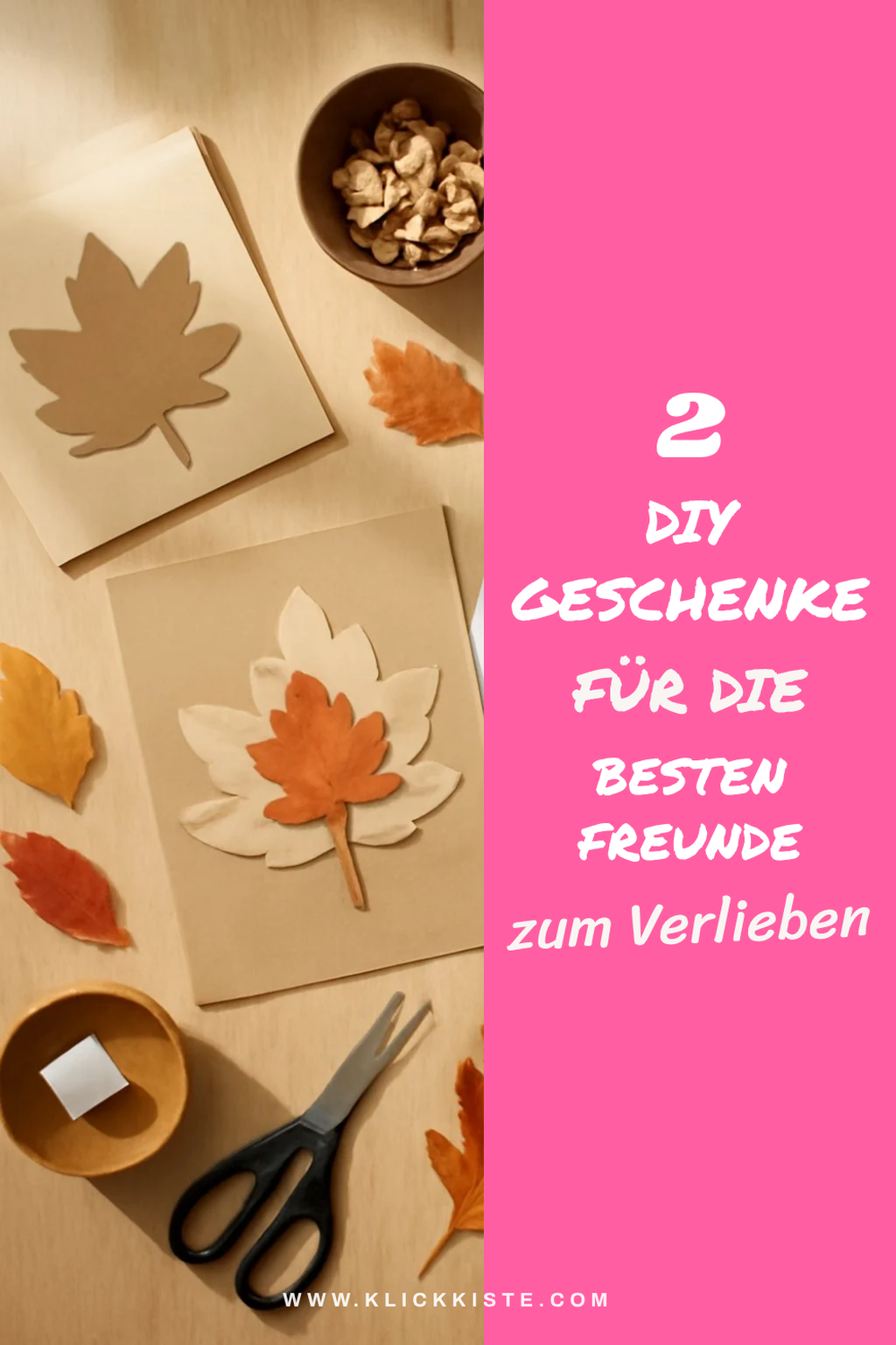 So machst du coole DIY Geschenke für den Herbst