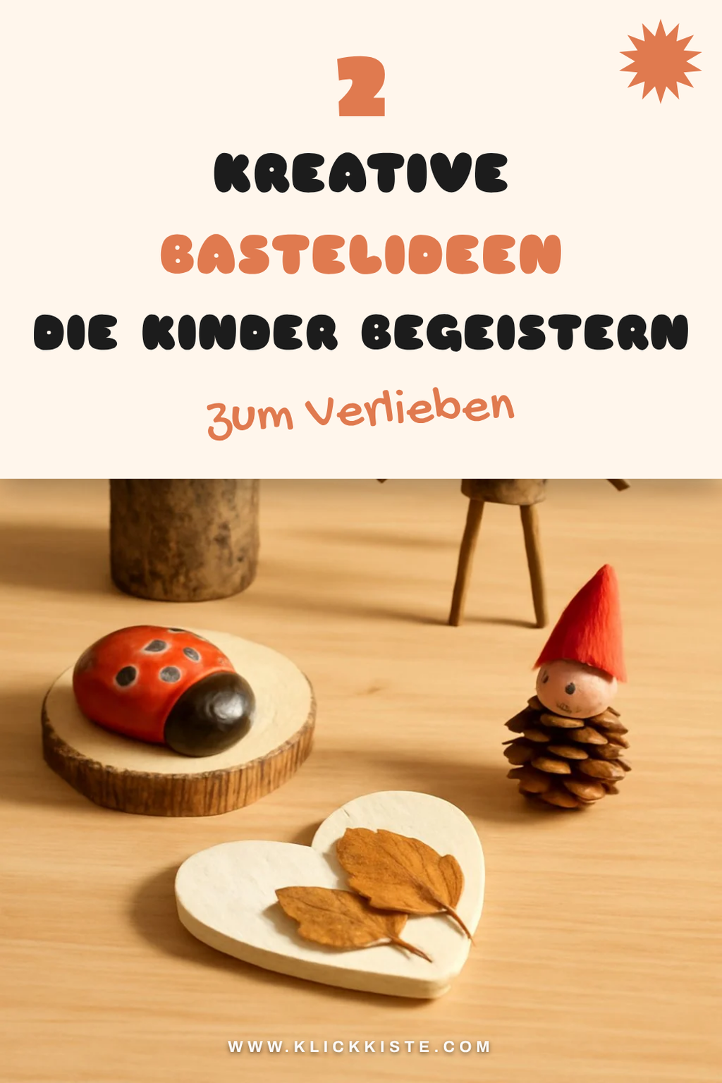 Entdecke die 4 besten Bastelideen im Wald für Kinder