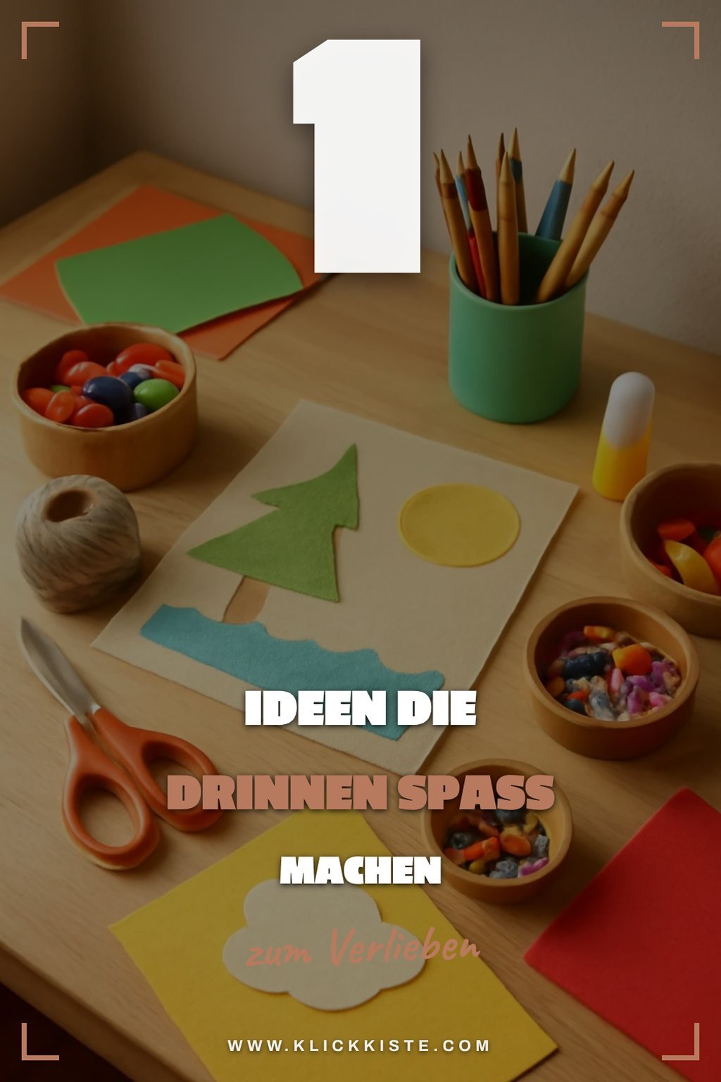 Kreative Bastelprojekte für drinnen