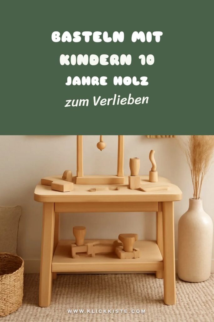 Basteln mit Kindern 10 Jahre Holz: 12 kreative Ideen zum Selbermachen