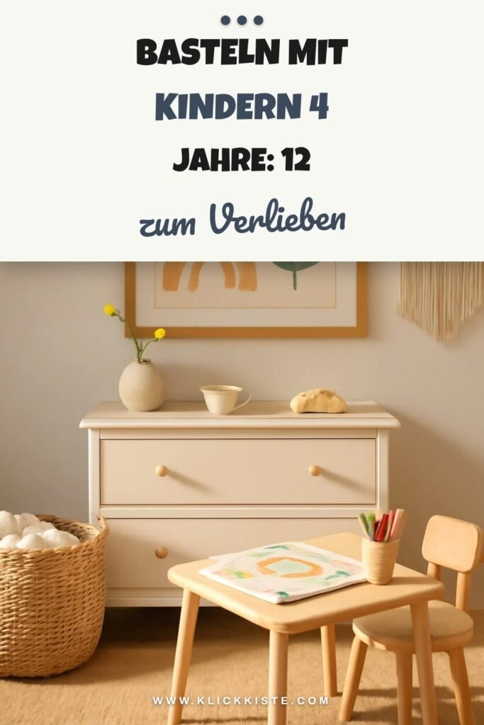 Basteln mit Kindern 4 Jahre: 12 kreative Ideen zum Selbermachen