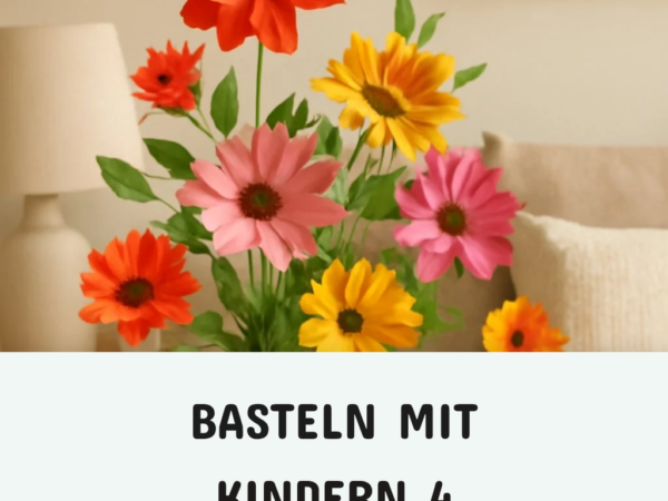 Basteln mit Kindern 4 Jahre Vorlagen: 12 kreative Ideen zum Selbermachen