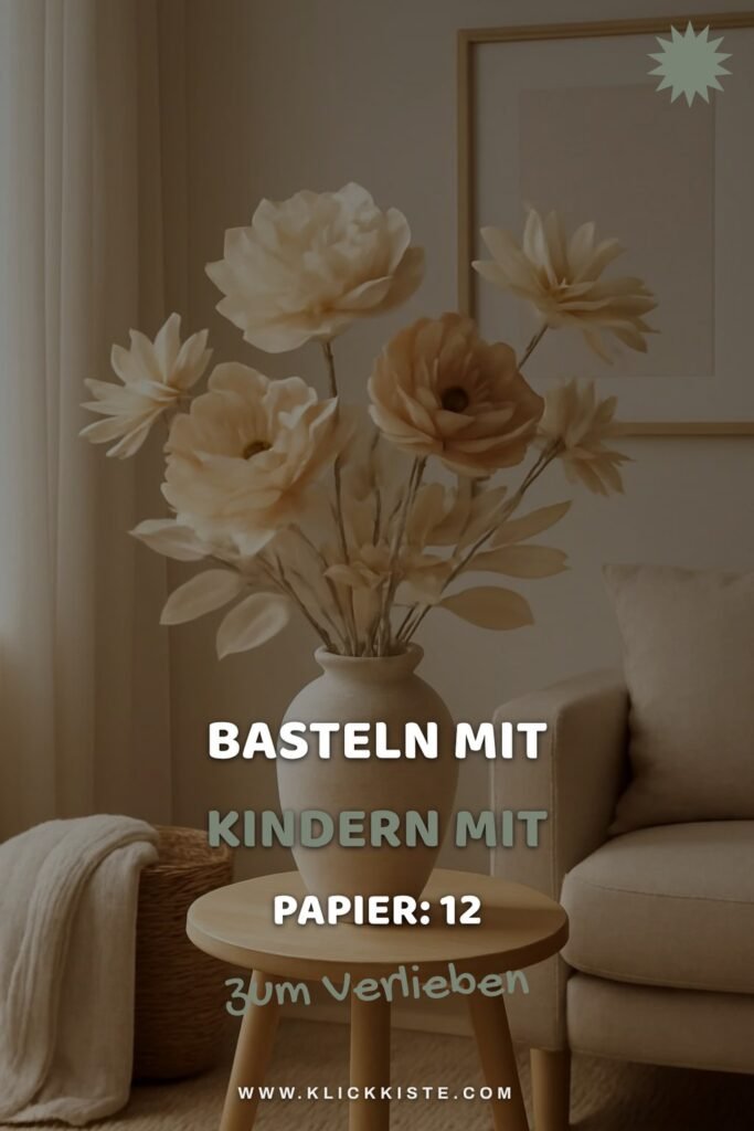 Basteln mit Kindern mit Papier: 12 kreative Ideen zum Selbermachen