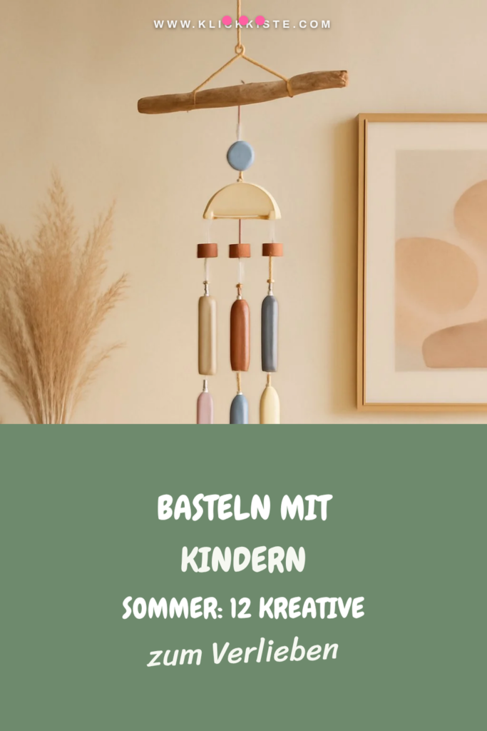 Basteln mit Kindern Sommer: 12 kreative Ideen zum Selbermachen