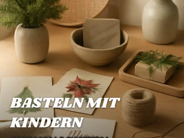Basteln mit Kindern Weihnachten: 12 kreative Ideen zum Selbermachen