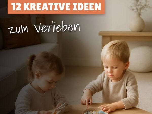 Basteln mit Kleinkindern: 12 kreative Ideen zum Selbermachen