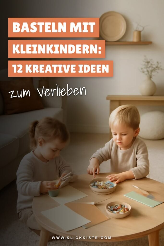 Basteln mit Kleinkindern: 12 kreative Ideen zum Selbermachen