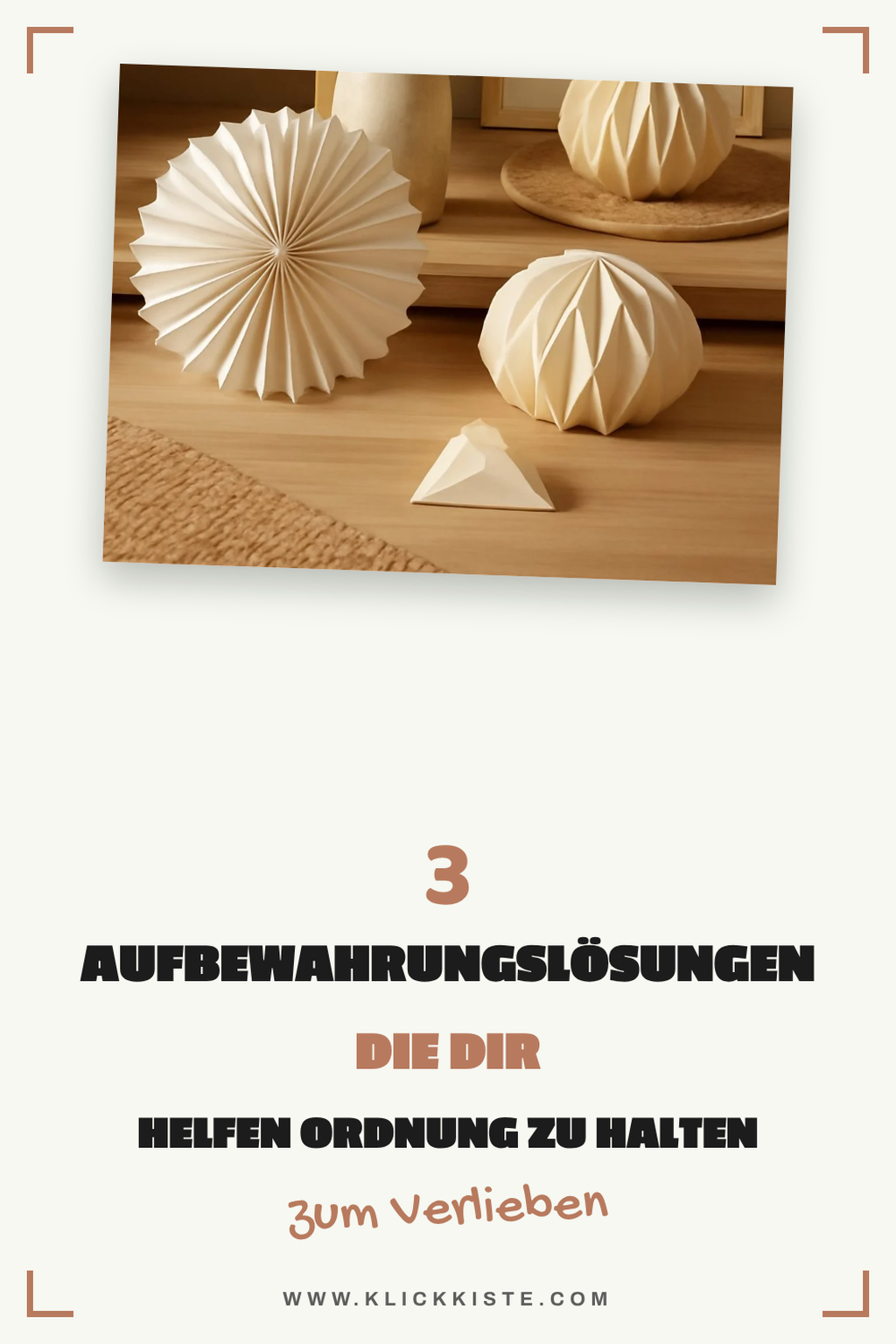 So bastelst du mit Papier Falten nützliche Aufbewahrungslösungen