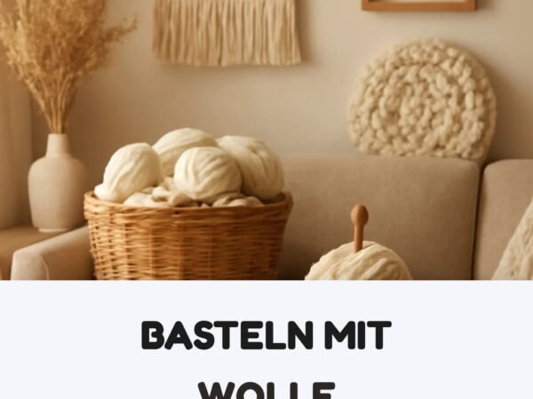 Basteln mit Wolle Einfach: 12 kreative Ideen zum Selbermachen