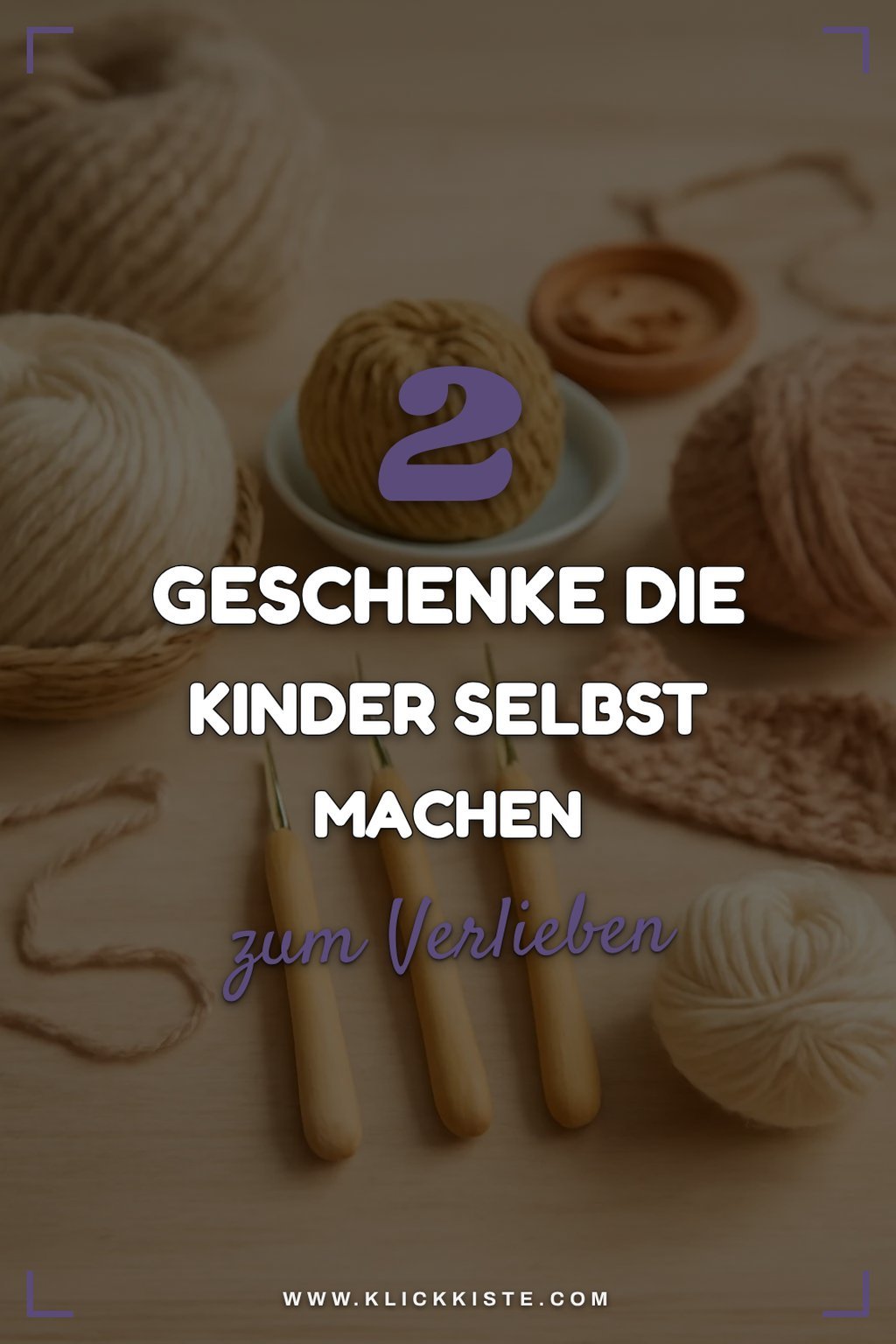 Wie du mit Wolle kreative Geschenke bastelst