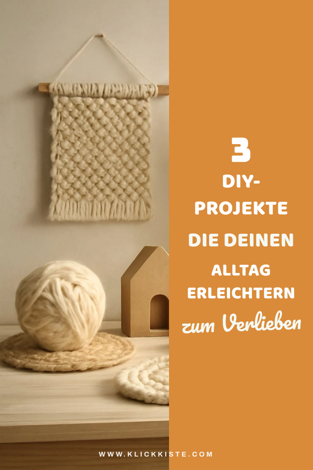 Praktische DIY-Projekte für den Alltag mit Wolle und Pappe