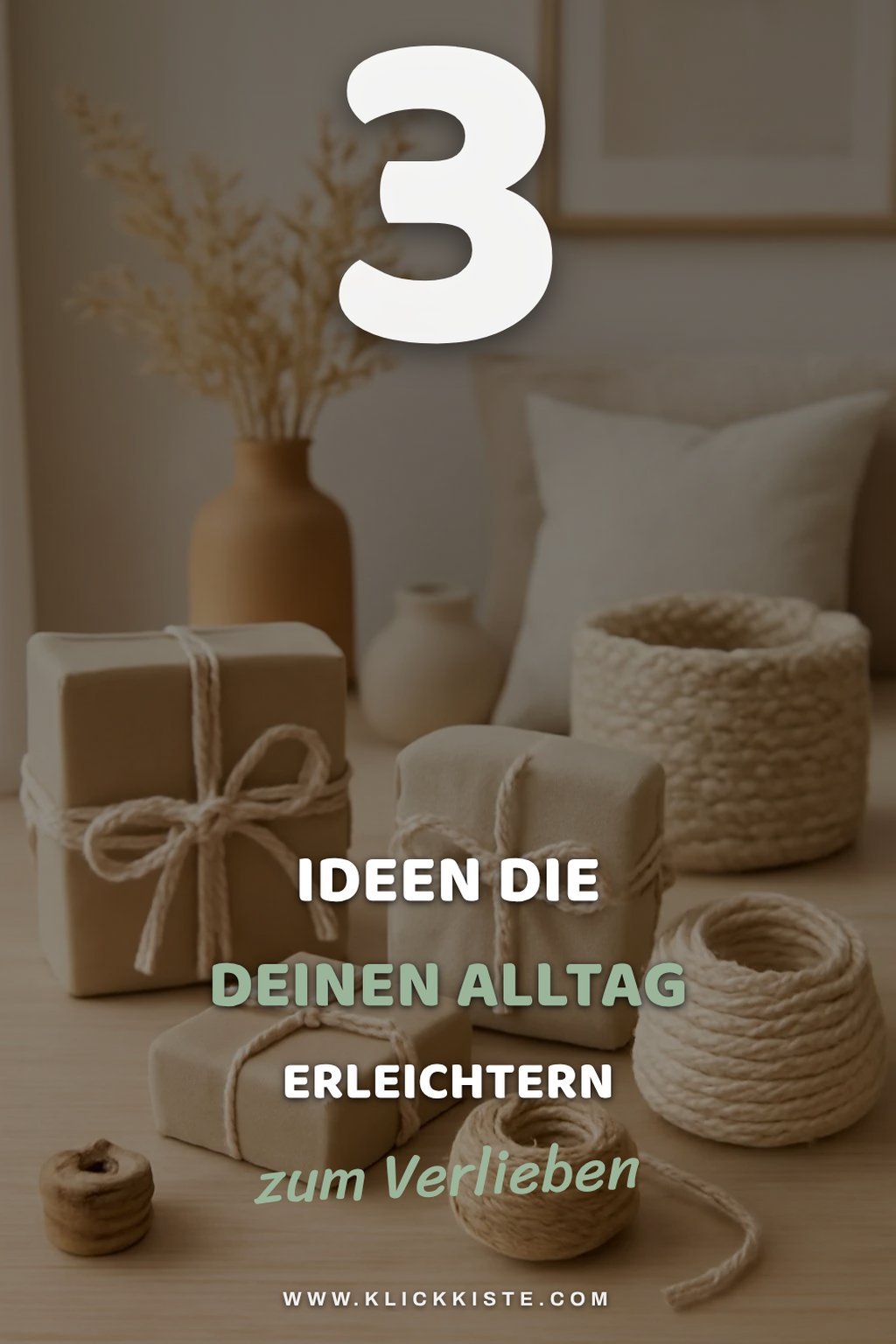 Praktische Ideen für den Alltag mit Baumwollkordel