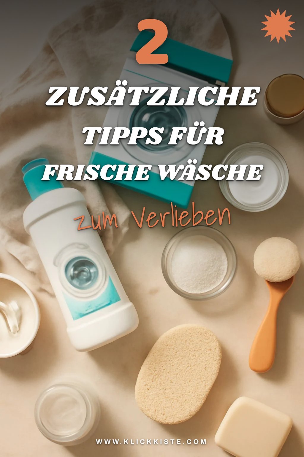 Zusätzliche Tipps für saubere Wäsche