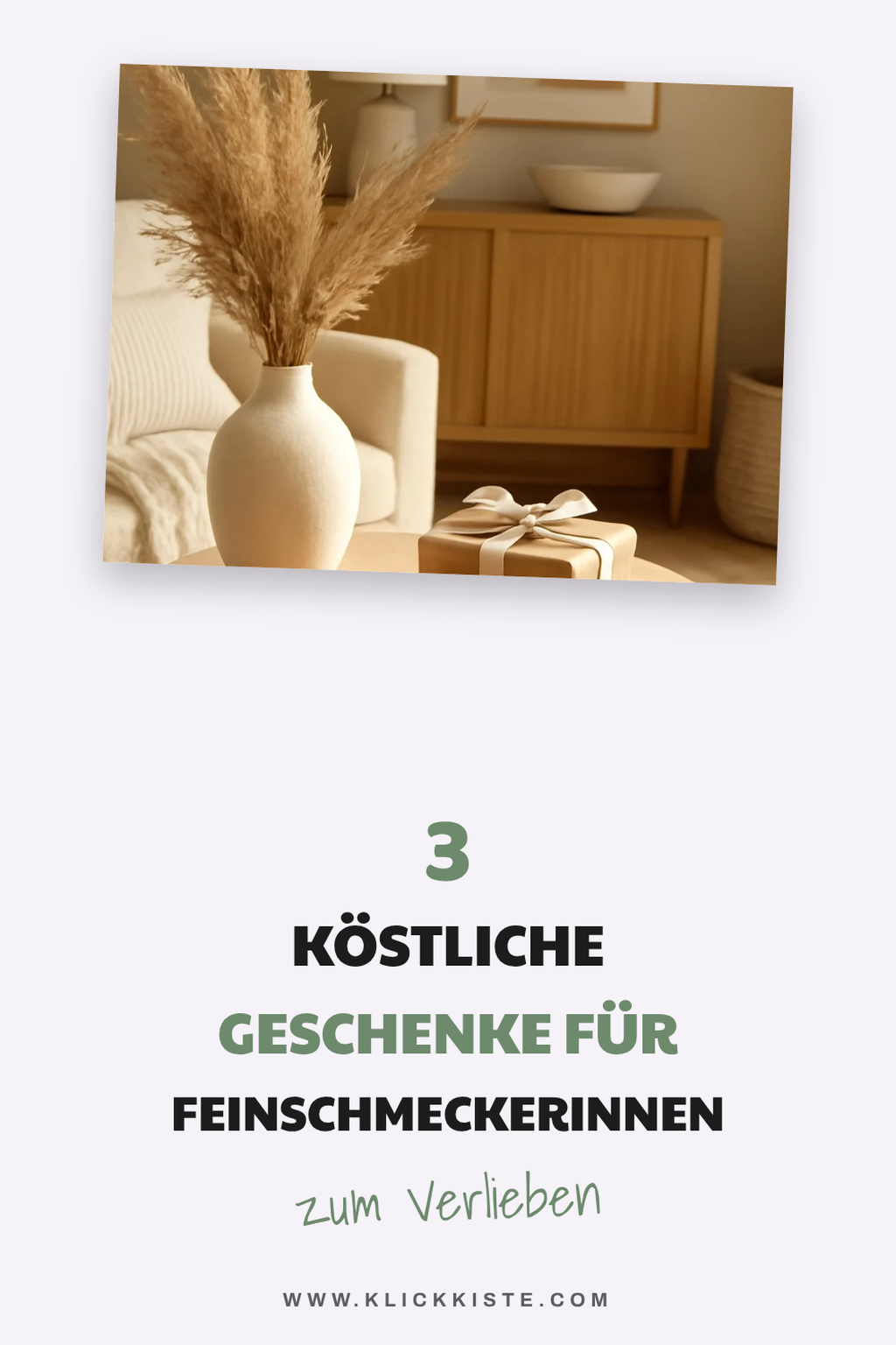 Köstliche Geschenke für Feinschmeckerinnen