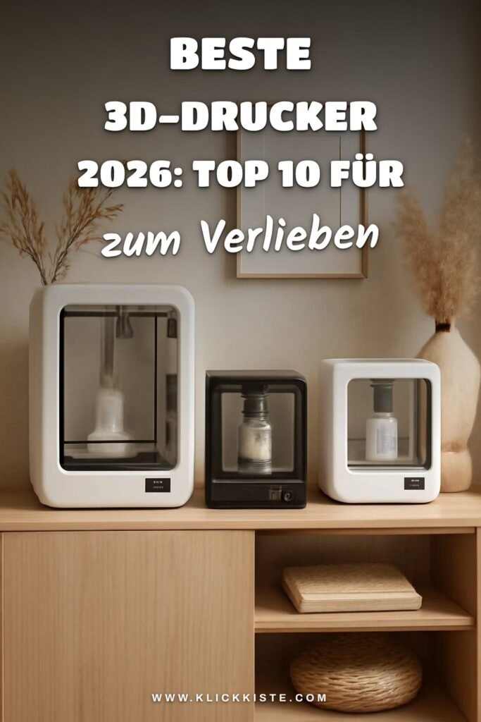 Beste 3D-Drucker 2026: Top 10 für Einsteiger + Profis