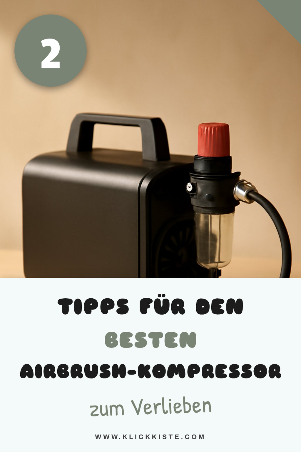 So findest du den besten Airbrush-Kompressor für deine Bedürfnisse