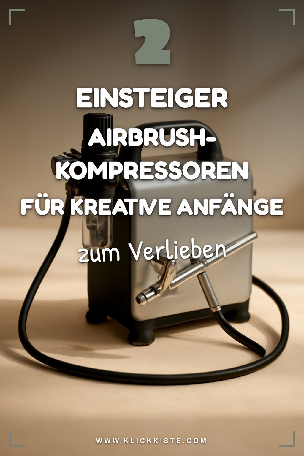 Die besten Airbrush-Kompressoren für Einsteiger