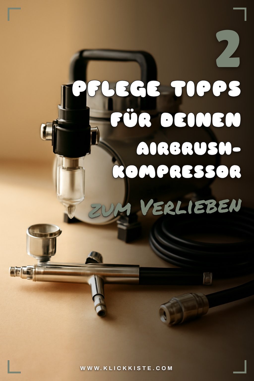Tipps zur Pflege von Airbrush-Kompressoren