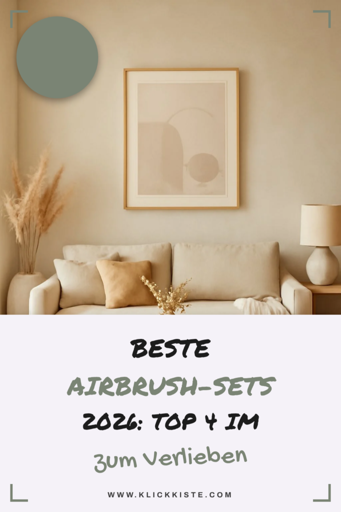 Beste Airbrush-Sets 2026: Top 4 im Praxistest + Vergleich