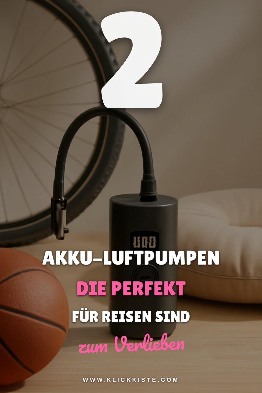 Akku-Luftpumpen für Reisen