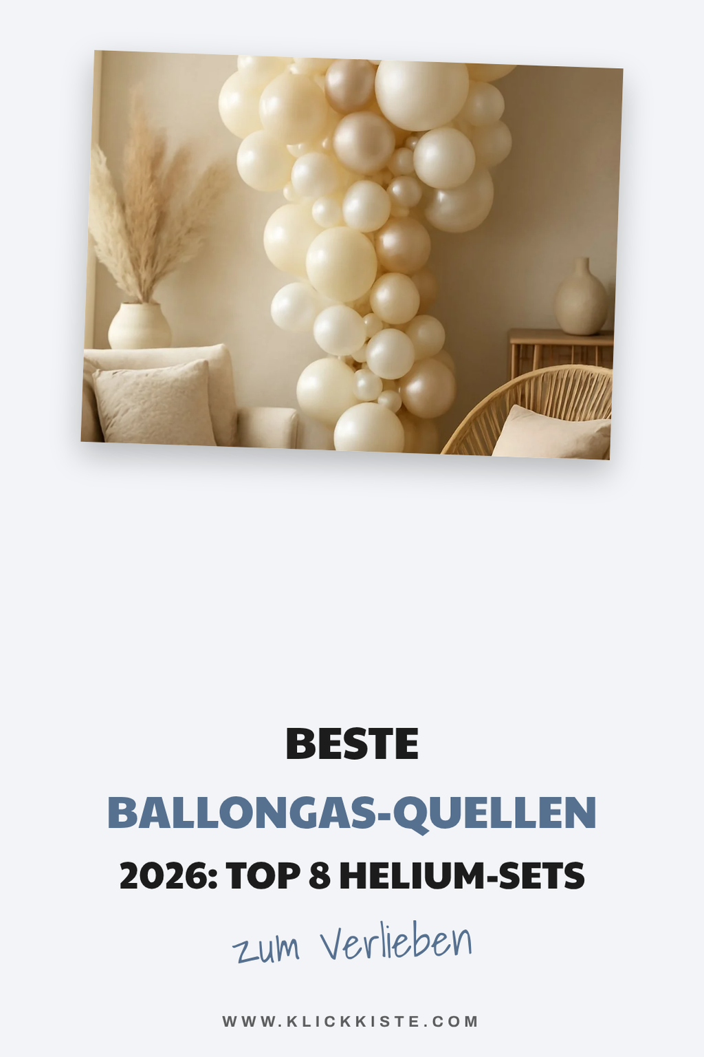 Beste Ballongas-Quellen 2026: Top 8 Helium-Sets im Preisvergleich