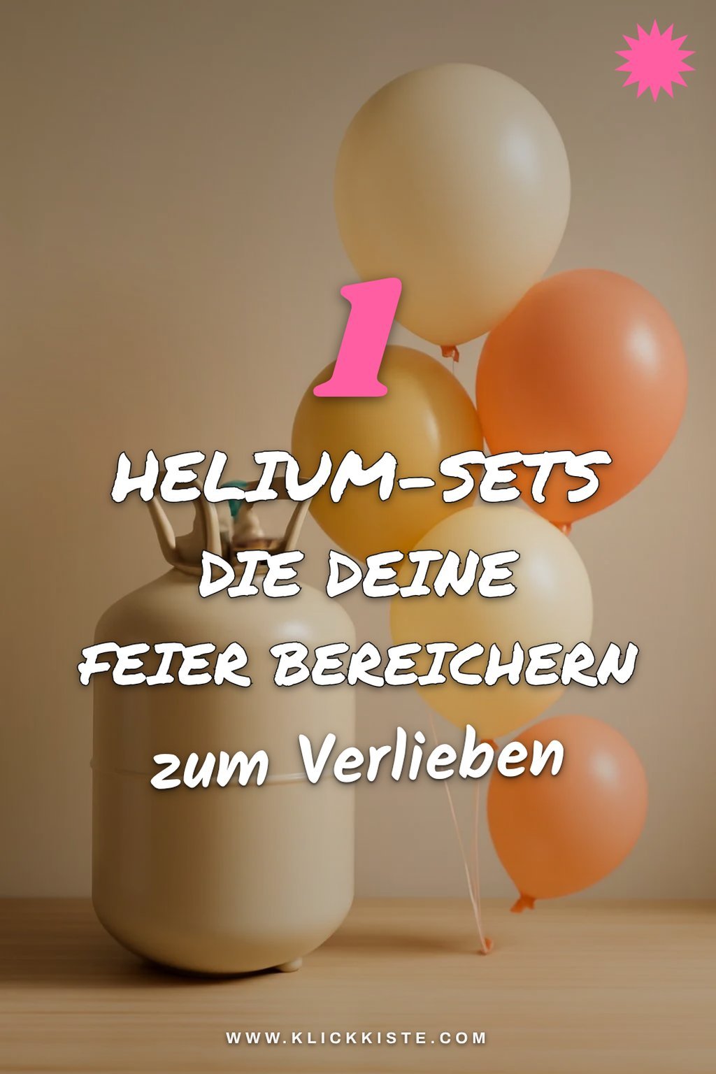 So findest du die besten Helium-Sets für deine Feier