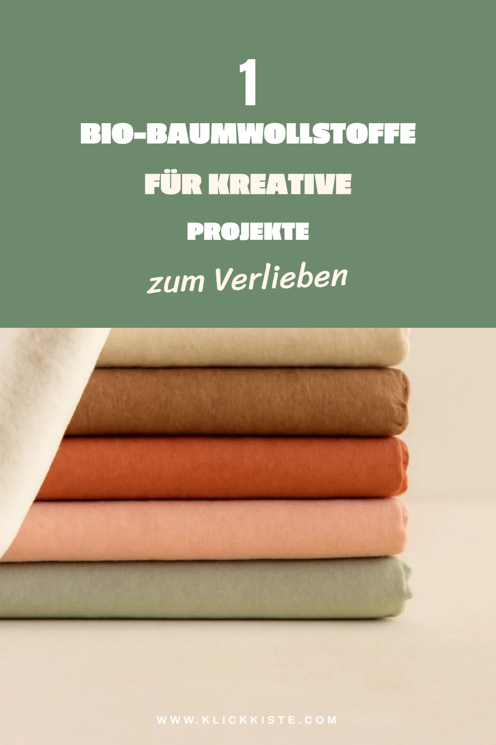 Die besten Bio-Baumwollstoffe für dein nächstes Nähprojekt