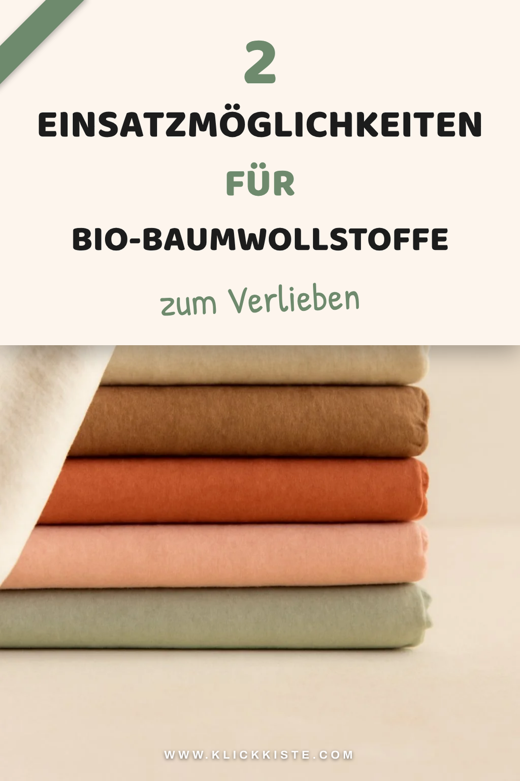 Die vielseitigen Einsatzmöglichkeiten von Bio-Baumwollstoffen