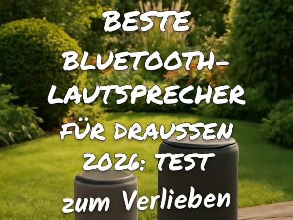 Beste Bluetooth-Lautsprecher für Draußen 2026: Test & Vergleich