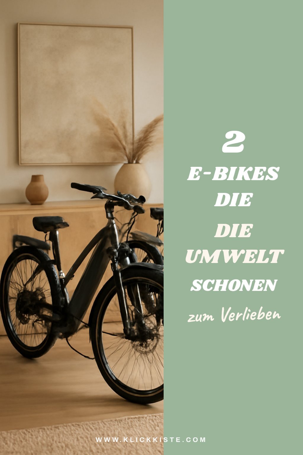 Nachhaltige E-Bikes für umweltbewusste Fahrer