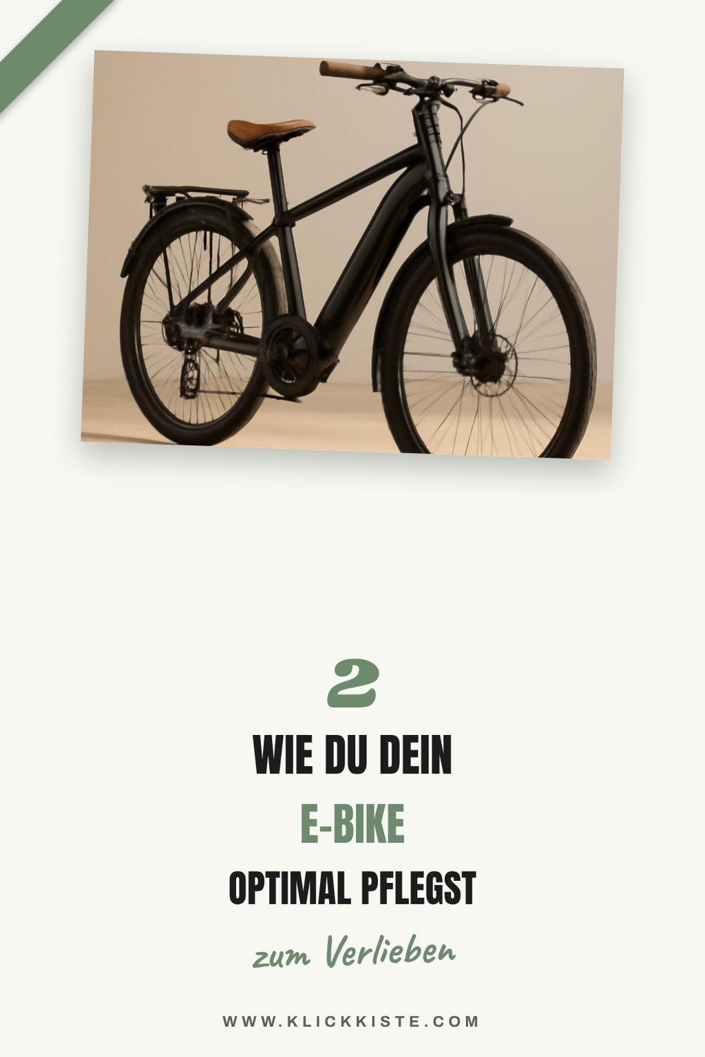 So pflegst du dein E-Bike richtig