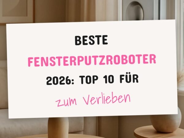 Beste Fensterputzroboter 2026: Top 10 für streifenfreie Scheiben